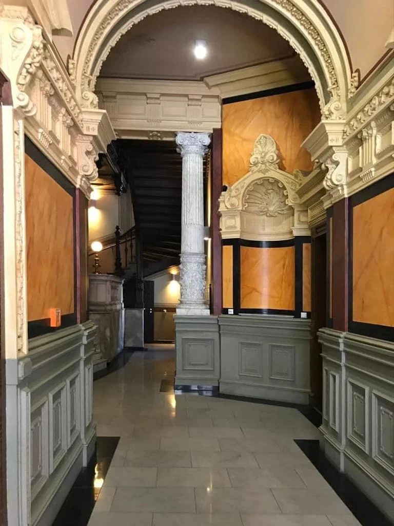 Historisches Treppenhaus einer Leipziger Immobilie